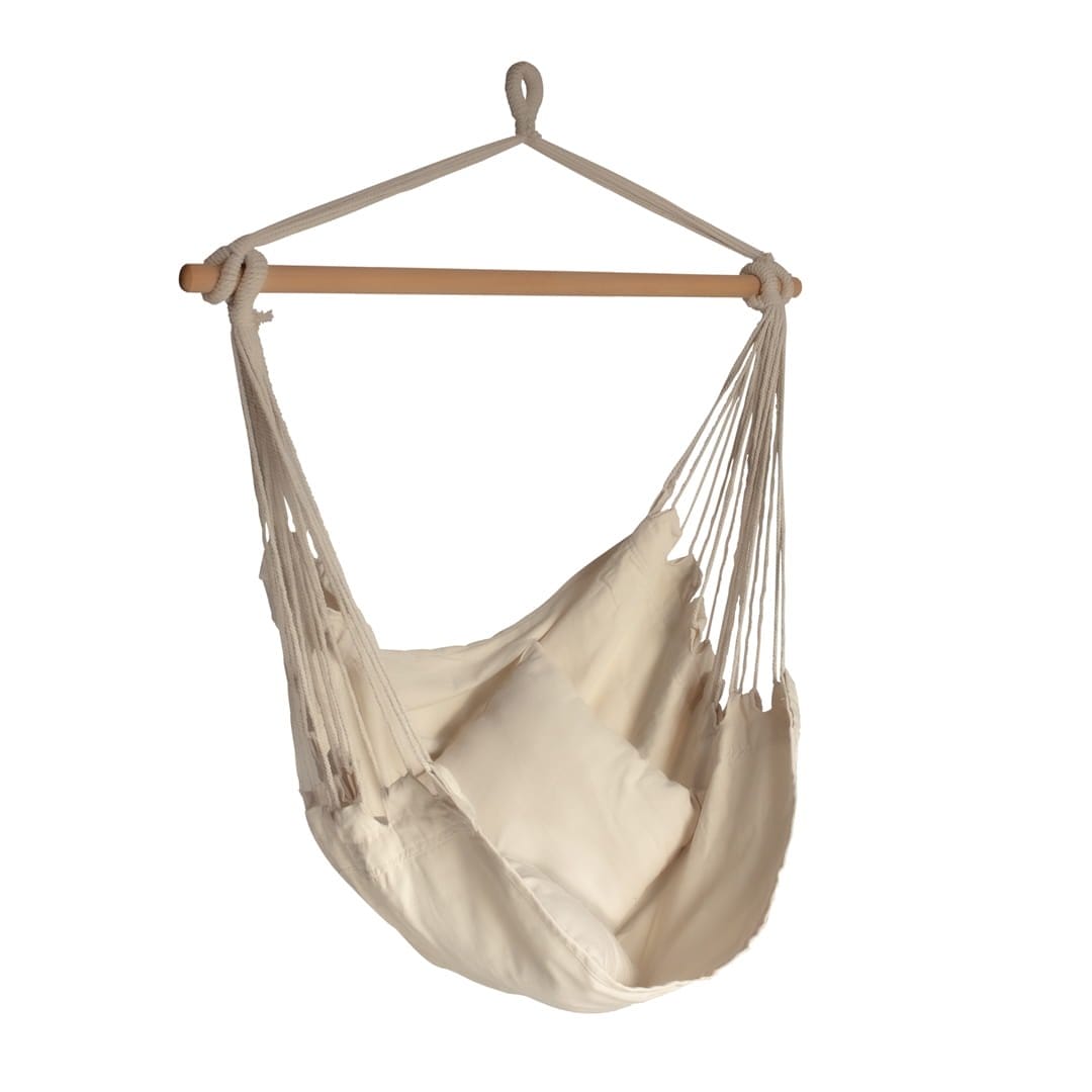 hængekøje med hynder