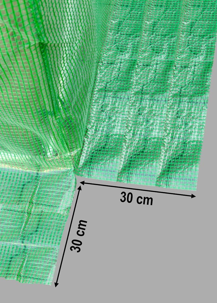 Folietunnel promis tf300 2x3m 6m2 8 Folietunnel promis tf300 2x3m 6m2 - Billede 8