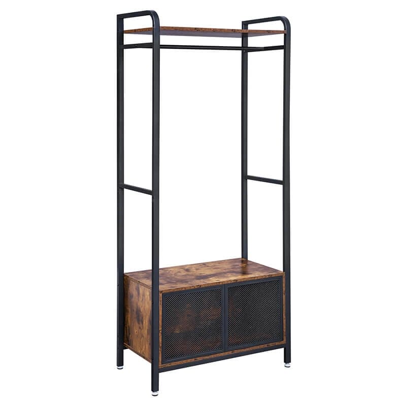garderobe med skab
