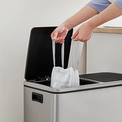 Songmics DrawString Bin Bags, Bin Liners til 30L Rubbish Bins, Code 30A, Custom Fit, 2 Rolls, 90 stykker, White KRB30A02 4 Songmics DrawString Bin Bags, Bin Liners til 30L Rubbish Bins, Code 30A, Custom Fit, 2 Rolls, 90 stykker, White KRB30A02 - Billede 4