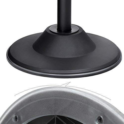 Songmics Active Sitting Balance Chair, Height Justerable Work Aftol, 360 ° Swivel BARECTOol, sædehøjde 50-70 cm, med anti-slip bundpude, OSC01BK 7 Songmics Active Sitting Balance Chair, Height Justerable Work Aftol, 360 ° Swivel BARECTOol, sædehøjde 50-70 cm, med anti-slip bundpude, OSC01BK - Billede 7