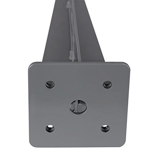 SONGMICS metal stolpeanker Grå sprøjtet jordanker drive-in anker 46 X 11,5 X 11,5 cm 5 SONGMICS metal stolpeanker Grå sprøjtet jordanker drive-in anker 46 X 11,5 X 11,5 cm - Billede 5