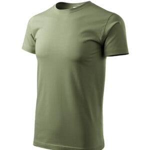 Herre T-shirt Malfini Basic, Khaki 160g/m2