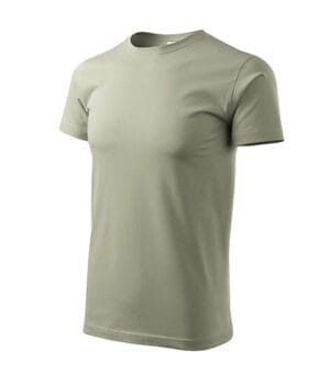 Vyriški Marškinėliai MALFINI Basic, Light Khaki 160g/m2