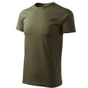 Herre T-shirt Malfini Basic, Militær 160g/m2