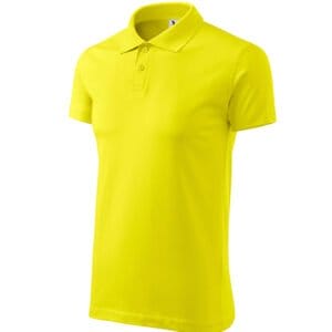 Polo Shirt Malfini Single J. Gul, Mandlig