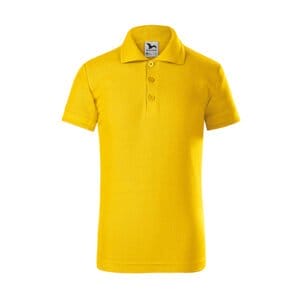 Børne Poloshirt Malfini Pique Polo, Gul