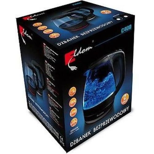 Vattenkokare Bakgrundsbelyst Eldom C400 C 2000W 6 Vattenkokare Bakgrundsbelyst Eldom C400 C 2000W - Billede 6