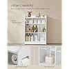 Badeværelsesskab, Smal Opbevaringsenhed, Toiletpapirholder, Skyhvid 4 Badeværelsesskab, Smal Opbevaringsenhed, Toiletpapirholder, Skyhvid - Billede 4