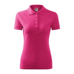 Dame Poloshirt Malfini Pique Polo, Pink - Image 3