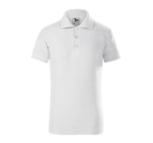 Børne Polo Shirt Malfini Pique Polo, Hvid - Image 2