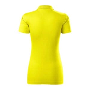 Dame Poloshirt Adler Malfini J., Citronfarve - Image 2