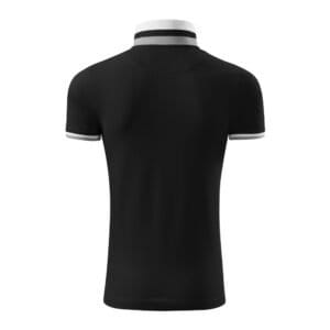 Herre Polo Shirt Malfini Krave Up, Sort - Billede 2