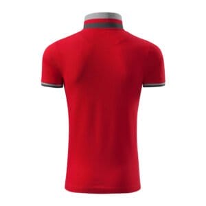 Herre Polo Shirt Malfini Krave Op, Rød - Image 2