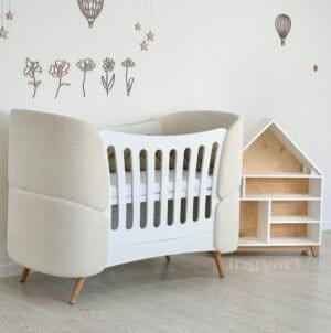 Madras til Tremmeseng Ingvart Flue, Kokos+skum+latex, 66x136cm - Image 2