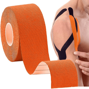 Kinesiologisk Tape Aupcon Orange, 5 Cm 5 M. - Image 3
