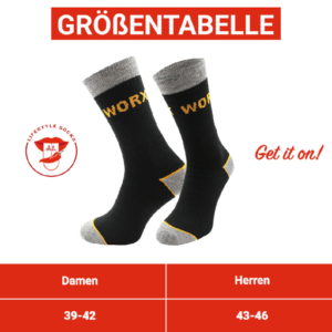 Arbejdsstrømper Herre Chililifestyle Worx 3 Par - Billede 3