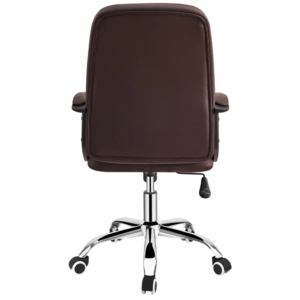 Arbejdsstol 44x49x99-109cm Brun - Image 3