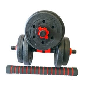 Sæt med Variabel Vægt Håndvægte og Vægtstang, 15 Kg - Image 2