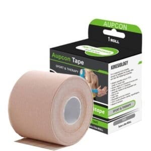 Kinesiologisk Tape Aupcon, Kødfarvet, 5 Cm 5 M. - Image 3