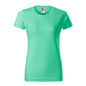 Dame T-shirt Malfini Basic 134, Mint - Image 3