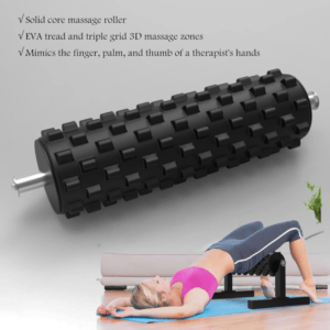 Massagerulle med Stativ Thoms Happyback Sort 54,5x40x30 Cm - Image 3
