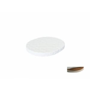 Madras til Tremmeseng Ingvart Smart, Oval, Kokos/latex, 60x72cm - Image 3