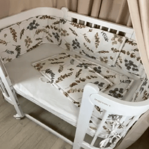 Babysengetransformer Ingvart Nika Slim 5-i-1, 60x120cm, Hvid Farve - Image 2