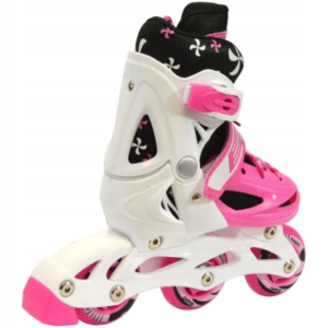 Rulleskøjter Enero 4in1, Str. 26-29, Pink/hvid - Billede 2