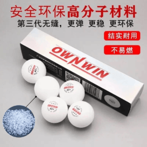 Professionel Konkurrence Kategori Bordtennisbolde Ownwin 40+ 3* 5 Stk. - Image 2