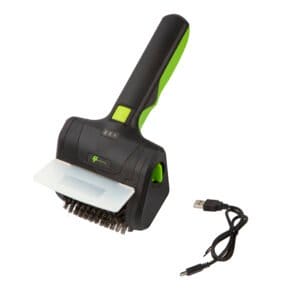 HomeTech HT024 Elektrisk BBQ-børste i stål - Trådløs og roterende