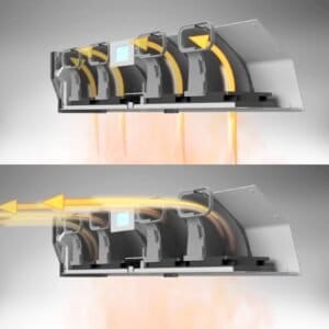SmartAir Boost - Bærbar radiatorventilator - Universel - Energibesparende - Image 5