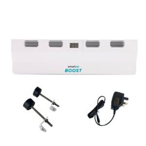 SmartAir Boost - Bærbar radiatorventilator - Universel - Energibesparende - Image 2