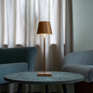 Trådløs Bordlampe til Indendørs og Udendørs – Dæmpbar - Hvid - Image 3