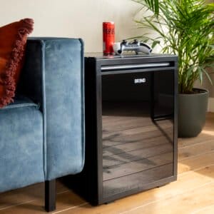 BREND Mini Køleskab Fristående 40 Liter – Minibar – Sort - Image 4