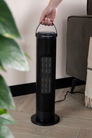 BREND BR-2221 Elektrisk Tårnpejs – Kachel Ventilator med ECO-tilstand - Billede 6
