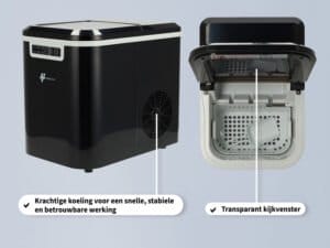 HomeTech HT023 Isbloksmaskine - Isblokskoger - 2,2 Liter - Sort - Image 4