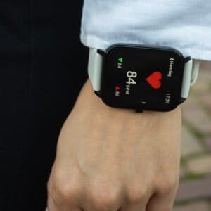 BREND Smartwatch til kvinder og mænd - Sportur med skridttæller – Sort - Image 4