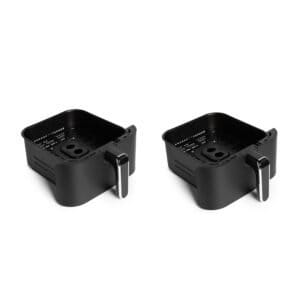 Nexxt Dobbelt Stakket Airfryer med 12 Madlavningsprogrammer – 11 Liter – Sort - Image 4