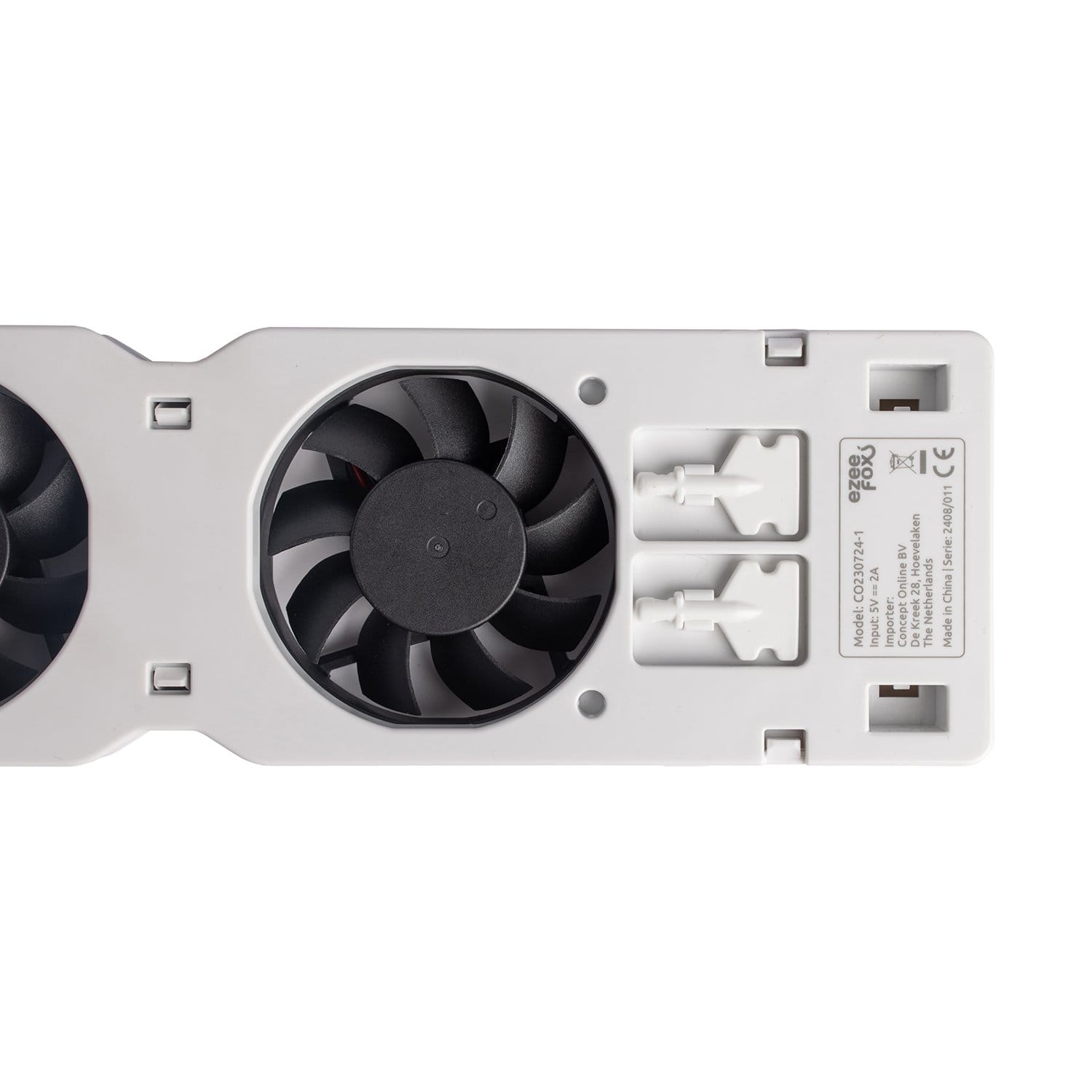 Ezeefox Radiatorventilator med 3 ventilatorer og termosensor – Energieffektiv – Duosæt 4 Ezeefox Radiatorventilator med 3 ventilatorer og termosensor – Energieffektiv – Duosæt - Billede 4