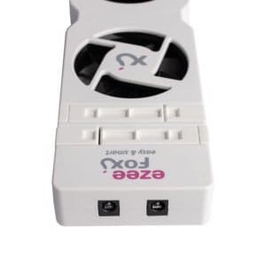Ezeefox Radiatorventilator med 3 ventilatorer og termosensor – Energibesparende - Monosæt - Image 3