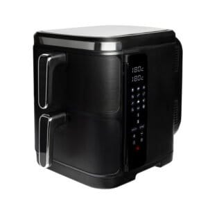 Nexxt Dobbelt Stakket Airfryer med 12 Madlavningsprogrammer – 11 Liter – Sort - Image 3