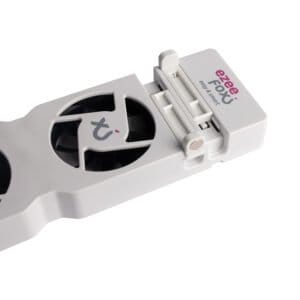 Ezeefox Radiatorventilator med 3 ventilatorer og termosensor – Energieffektiv – Duosæt - Billede 5