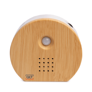 QLT Nature Box Hytte med sensor og 3 naturlyde - Fuglekasse - Træ