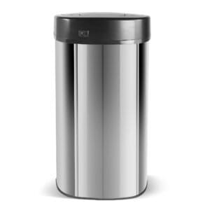 TurboTronic Affaldsbeholder med Sensor - 68 Liter - Sort/Rustfrit Stål - Image 3