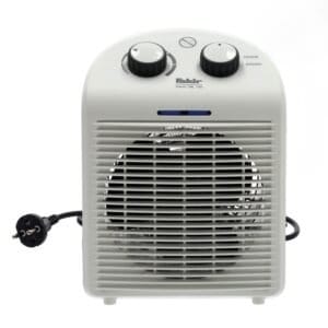 Fakir HL 100 Elektrisk Varmeovn - Varme & Ventilator - Hvid/Grå