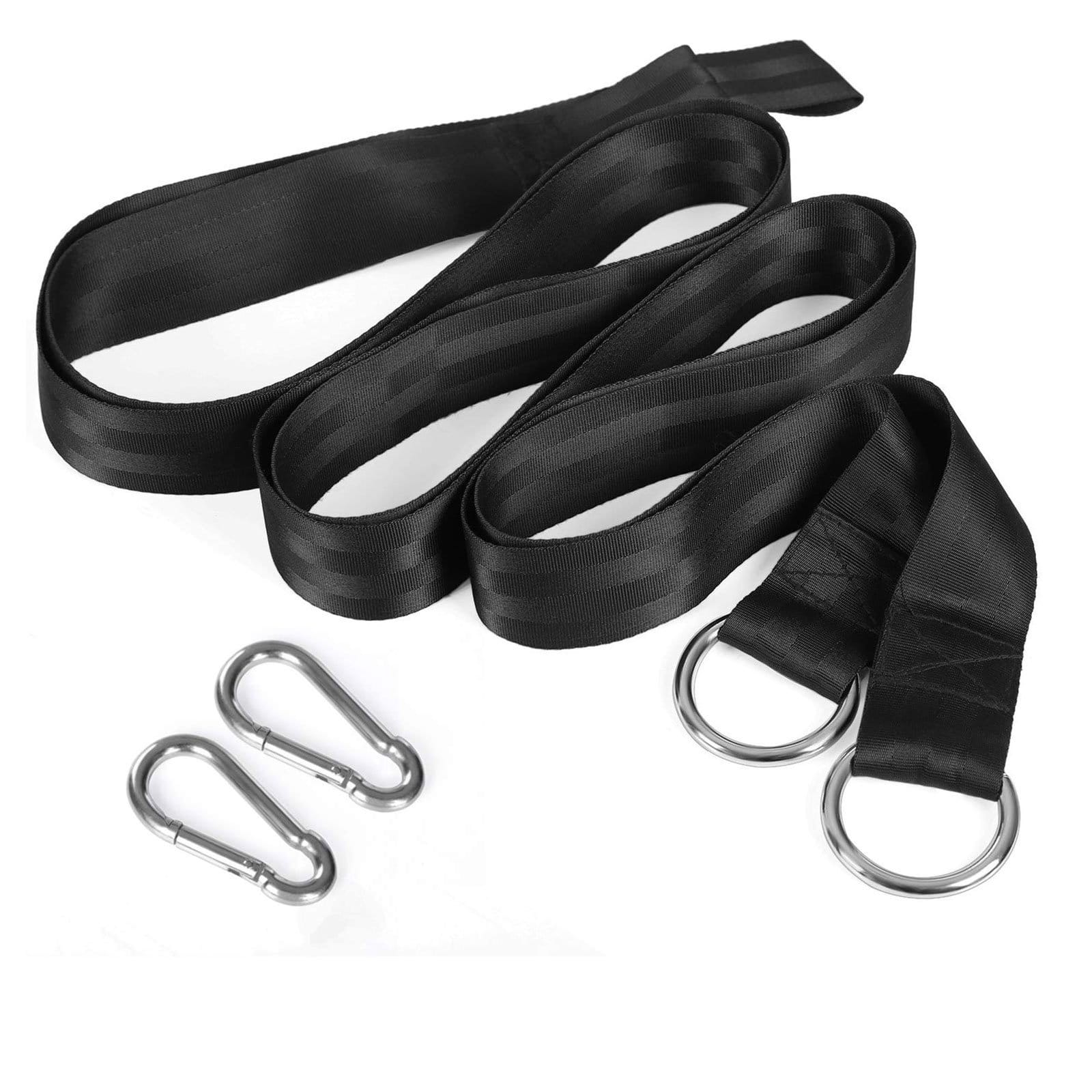 SONGMICS Hammock, 210 x 150 cm, Double Hammock, 300 kg Load Capacity, for Terrace, Balcony, Garden, Outdoor, Camping, with Carry Bag, Fastening Straps and Carabiners, Turquoise GDC15BU 6 SONGMICS Hammock, 210 x 150 cm, Double Hammock, 300 kg Load Capacity, for Terrace, Balcony, Garden, Outdoor, Camping, with Carry Bag, Fastening Straps and Carabiners, Turquoise GDC15BU - Billede 6