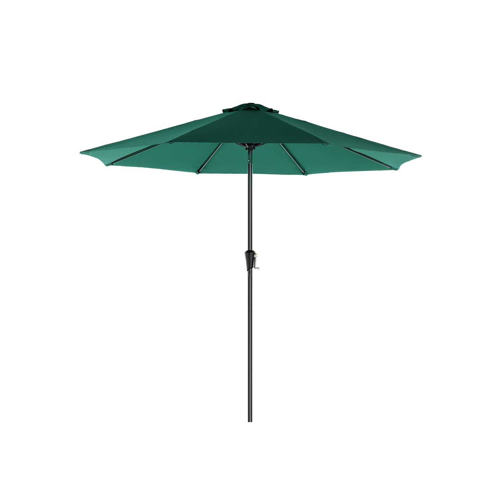 SONGMICS 290 cm Garden Parasol Umbrella, UPF 50+, Sun Shade, 30° Tilt in 2 Directions, Crank Handle for Opening and Closing, for Outdoor Gardens Pool Balcony Patio, Base Not Included, Green GPU30GN 1 SONGMICS 290 cm Garden Parasol Umbrella, UPF 50+, Sun Shade, 30° Tilt in 2 Directions, Crank Handle for Opening and Closing, for Outdoor Gardens Pool Balcony Patio, Base Not Included, Green GPU30GN