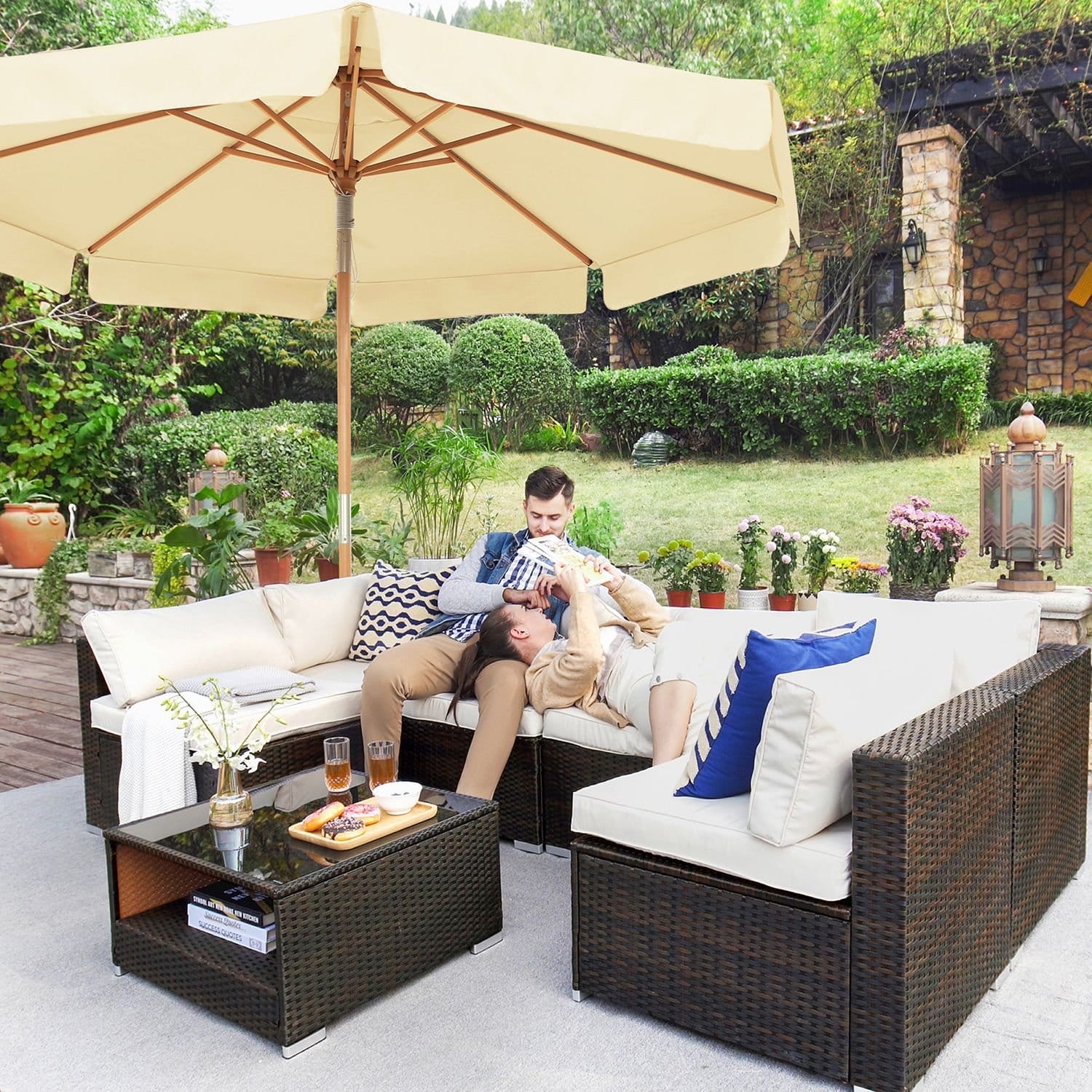 SONGMICS Watch Box with 10 Slots, Watch Case with Glass Lid, Watch Display Box with Removable Watch Pillows, Metal Clasp, Gift Idea, Black Synthetic Leather, Greenish Beige Lining JWB010 3 SONGMICS Watch Box with 10 Slots, Watch Case with Glass Lid, Watch Display Box with Removable Watch Pillows, Metal Clasp, Gift Idea, Black Synthetic Leather, Greenish Beige Lining JWB010 - Billede 3