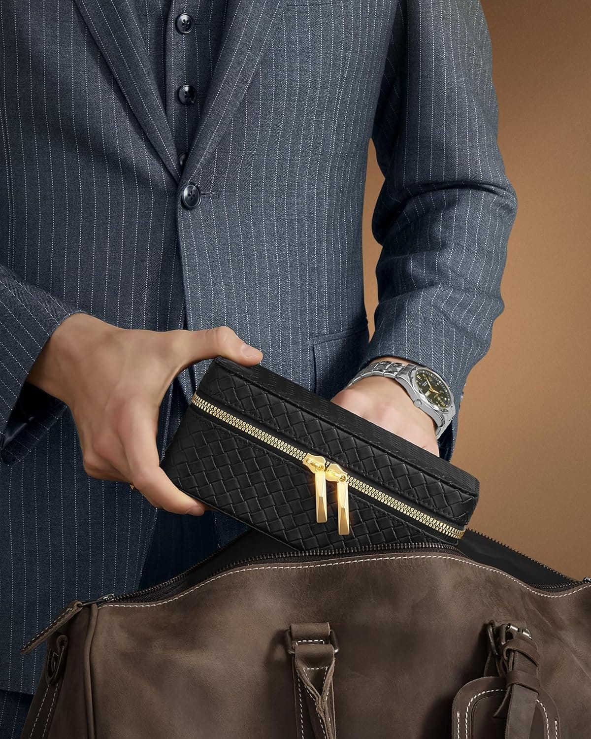 VASAGLE Vanity Unit, Bathroom Cabinet, Extra Long, 30 x 90 x 60 cm, Bathroom Cabinet with Double Doors and Open Shelf, Adjustable Shelves, Dove Gray BBC410P36 2 VASAGLE Vanity Unit, Bathroom Cabinet, Extra Long, 30 x 90 x 60 cm, Bathroom Cabinet with Double Doors and Open Shelf, Adjustable Shelves, Dove Gray BBC410P36 - Billede 2